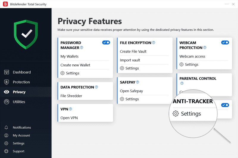 Bitdefender Anti-Tracker: How to Install &amp; Enable